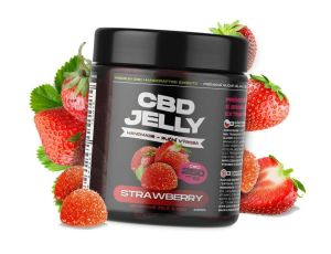 Żelki CBD 250mg o smaku truskawkowym - Czech CBD